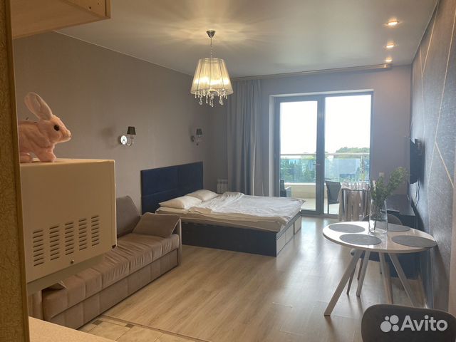 

Квартира-студия, 30 м², 2 кровати