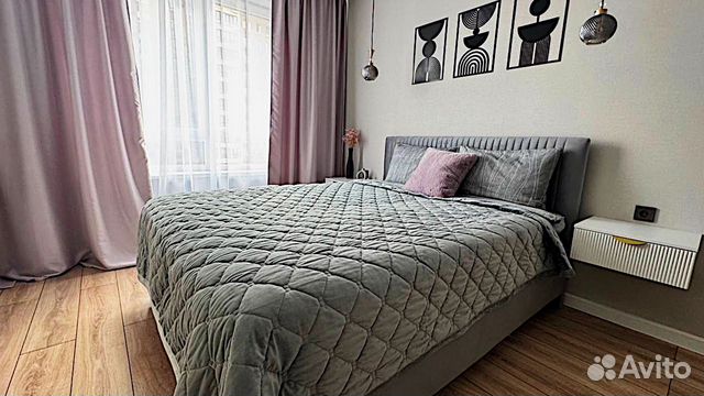 

1-к. квартира, 39,5 м², 2 кровати