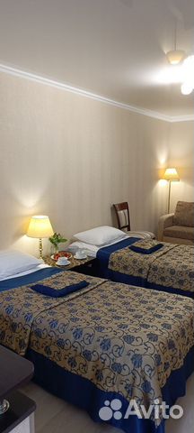 

1-к. квартира, 38 м², 3 кровати