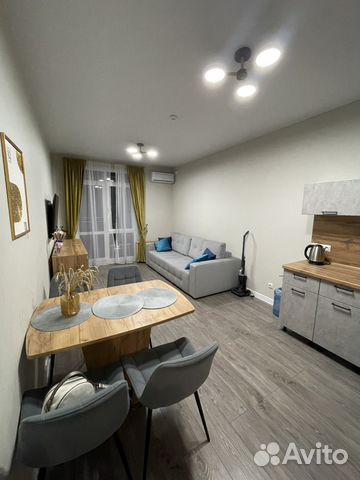 

1-к. квартира, 42 м², 2 кровати