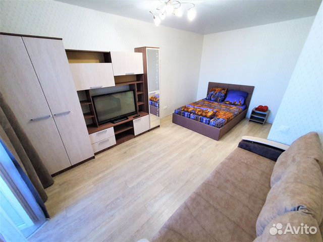

1-к. квартира, 38 м², 2 кровати