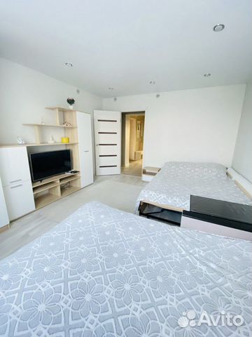 

1-к. квартира, 42 м², 2 кровати