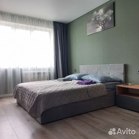 

1-к. квартира, 37 м², 2 кровати