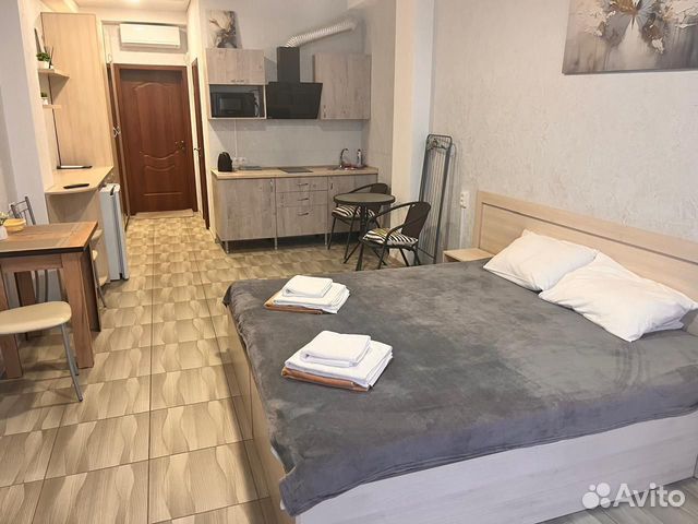 

1-к. квартира в апарт-отеле, 30 м², 2 кровати
