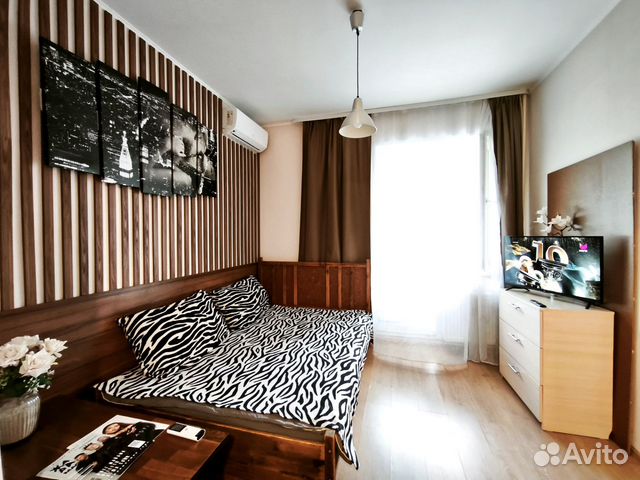 

Квартира-студия, 25 м², 2 кровати