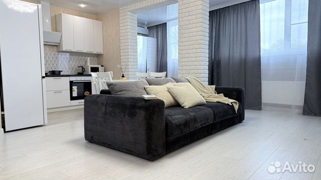 

1-к. квартира, 45 м², 2 кровати