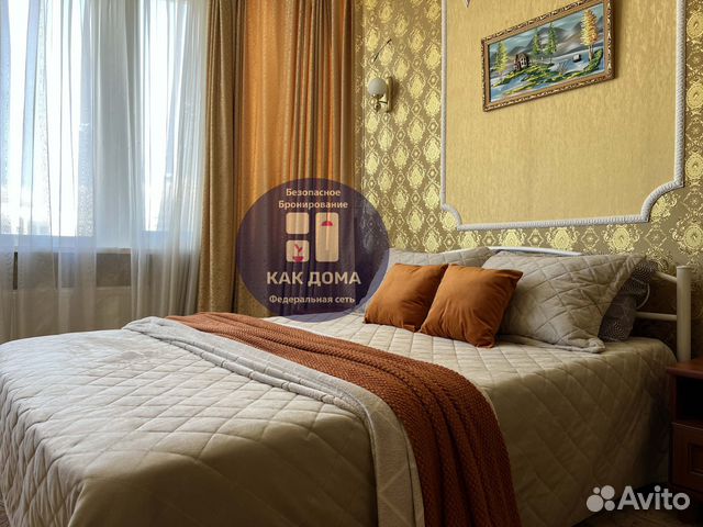 

1-к. квартира, 59,5 м², 2 кровати