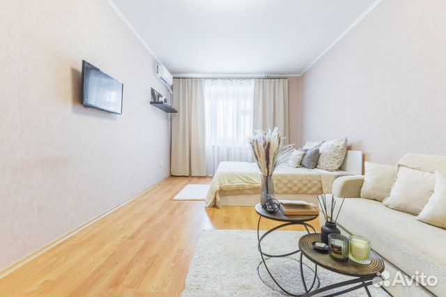 

1-к. квартира, 46 м², 3 кровати
