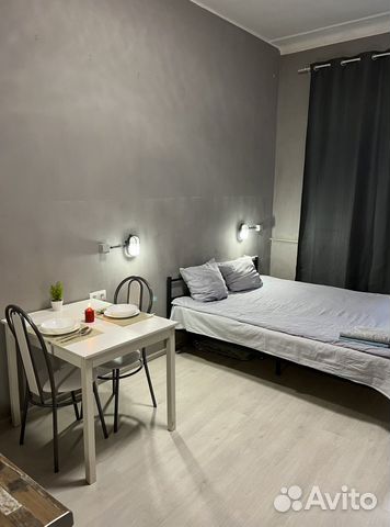 

Квартира-студия, 25 м², 2 кровати