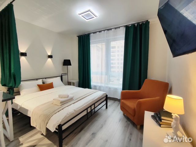 

Квартира-студия, 23 м², 1 кровать