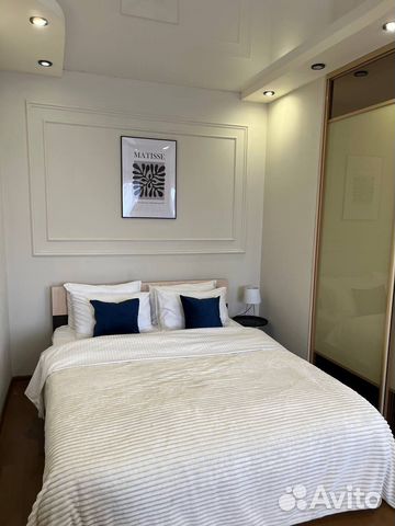 

Квартира-студия, 35 м², 2 кровати
