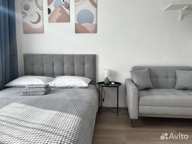 

Квартира-студия, 25 м², 2 кровати