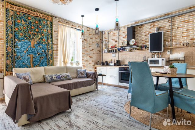 

1-к. квартира, 48 м², 3 кровати