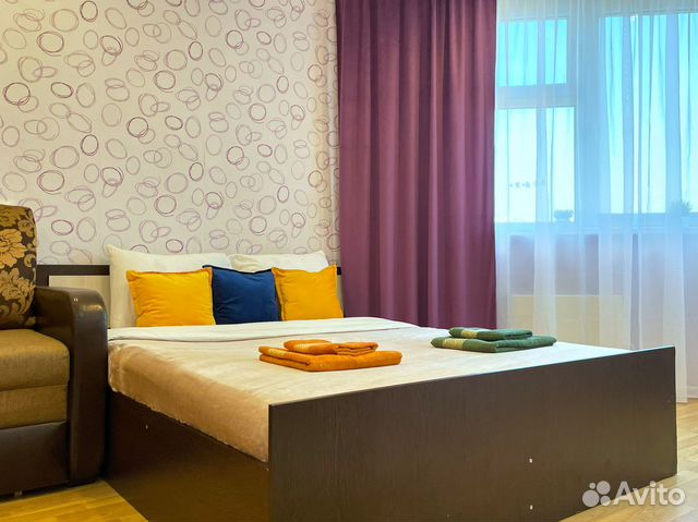 

1-к. квартира, 50 м², 2 кровати