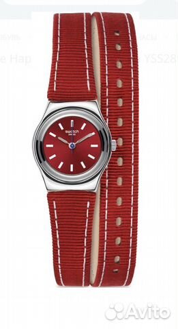 часы Swatch Red Street Wrist купить в омской области на Avito