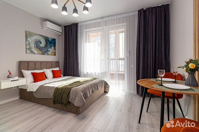 

Квартира-студия, 25 м², 1 кровать
