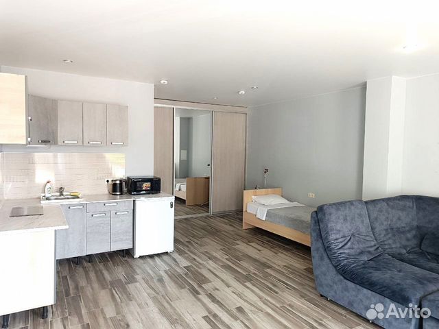 

Квартира-студия, 42 м², 2 кровати