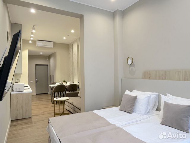 

Квартира-студия, 30 м², 2 кровати