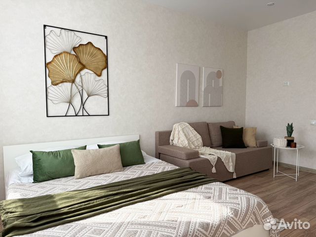 

Квартира-студия, 32 м², 2 кровати