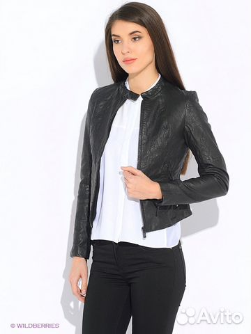 Куртка кожаная Calvin Klein