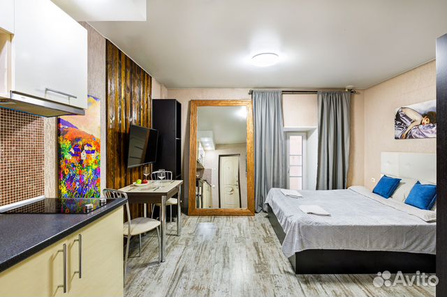 

Квартира-студия, 21 м², 1 кровать