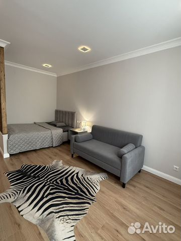 

1-к. квартира, 44 м², 2 кровати