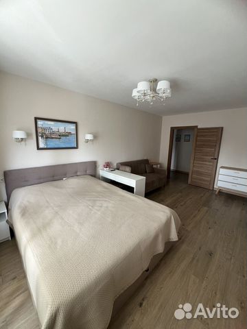 

1-к. квартира, 44 м², 3 кровати