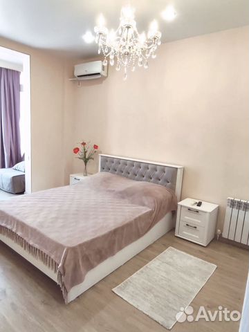 

1-к. квартира, 52 м², 3 кровати