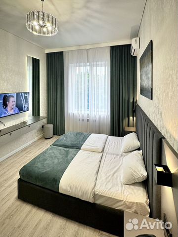 

1-к. квартира, 52 м², 2 кровати