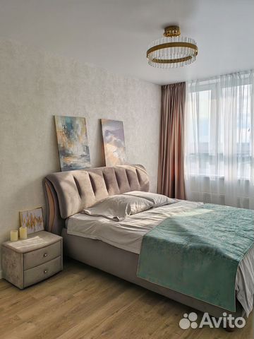 

1-к. квартира, 38 м², 2 кровати