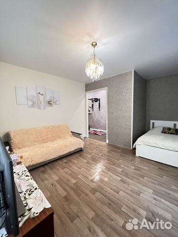 

1-к. квартира, 38 м², 2 кровати