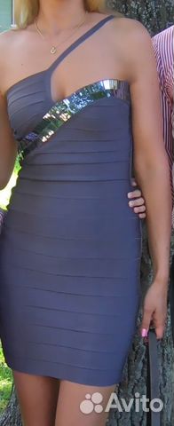 Платье бандажное Herve Leger Платье бандажное Herve Leger