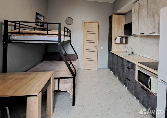 

Квартира-студия, 20 м², 2 кровати