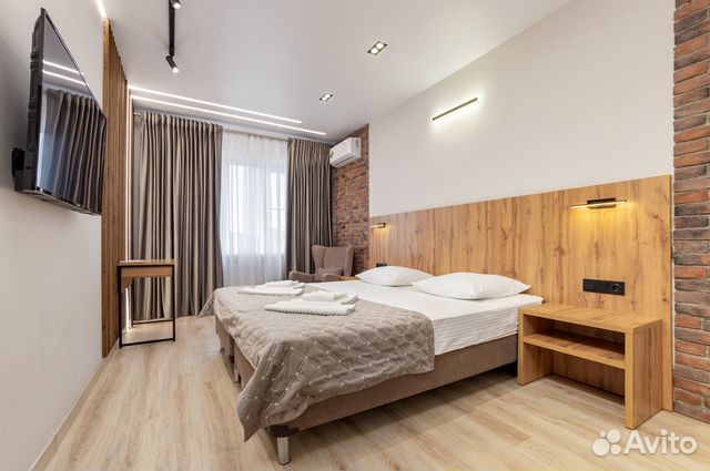 

1-к. квартира, 45 м², 2 кровати