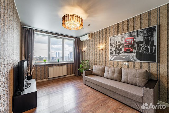 

1-к. квартира, 65 м², 2 кровати