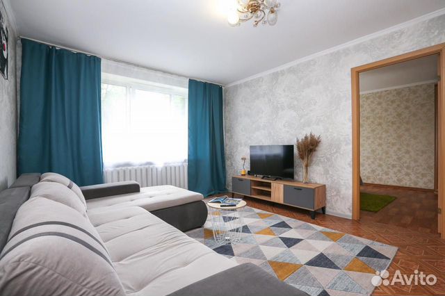 

2-к. квартира, 49,5 м², 2 кровати