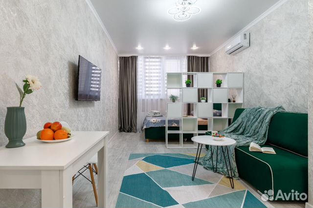 

Квартира-студия, 29 м², 2 кровати