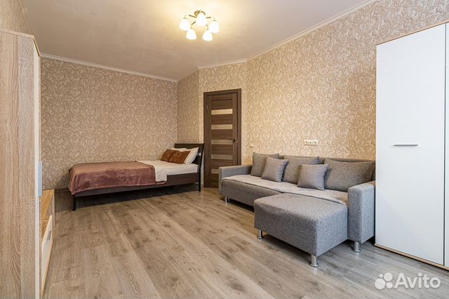 

1-к. квартира, 45 м², 2 кровати