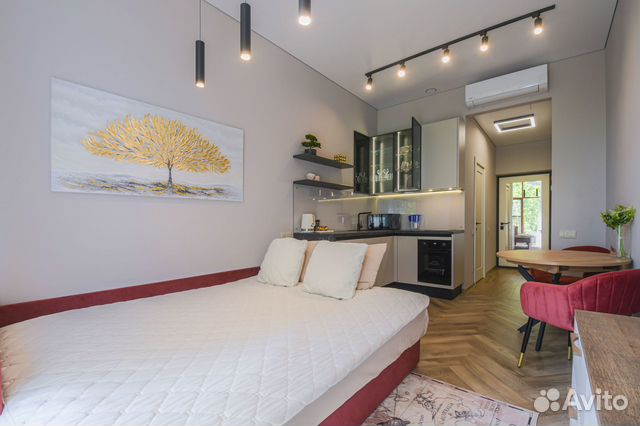 

Квартира-студия, 25 м², 1 кровать