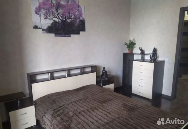 

1-к. квартира, 42 м², 2 кровати