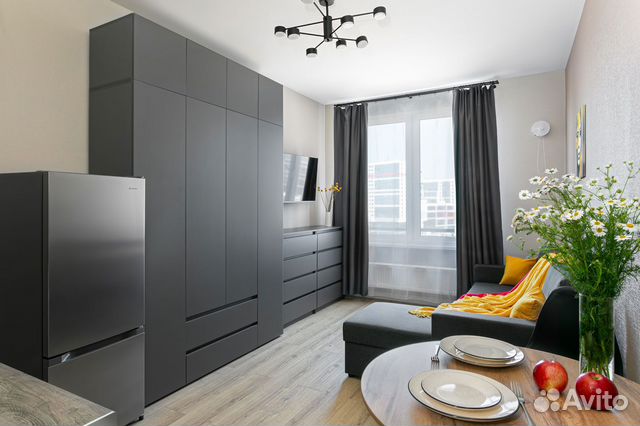 

Квартира-студия, 25 м², 1 кровать