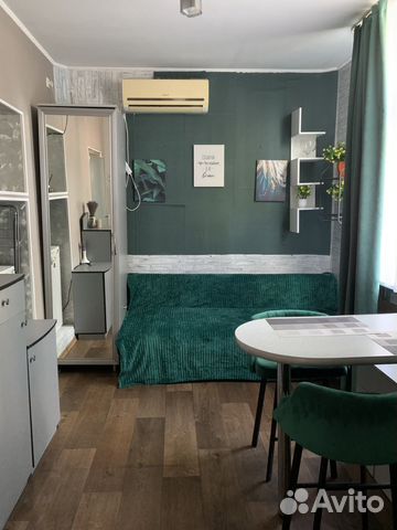 

Квартира-студия, 15 м², 1 кровать