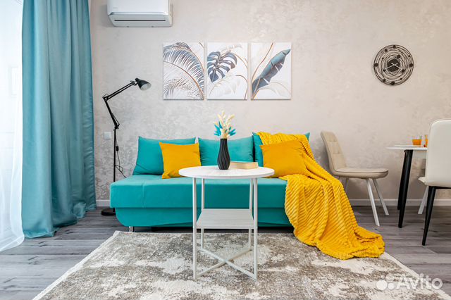 

1-к. квартира, 50 м², 2 кровати