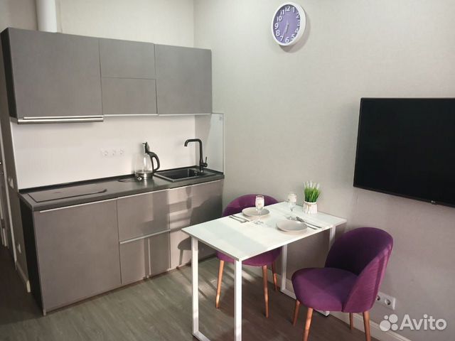 

1-к. квартира, 22 м², 2 кровати