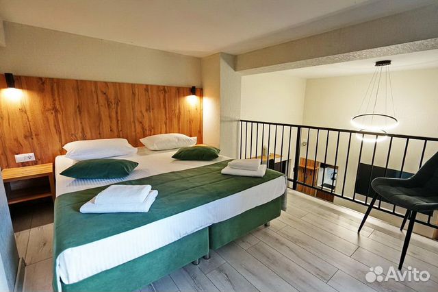 

1-к. квартира в апарт-отеле, 20 м², 3 кровати