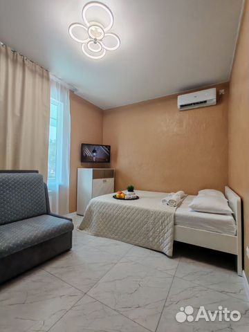 

Квартира-студия, 28 м², 2 кровати