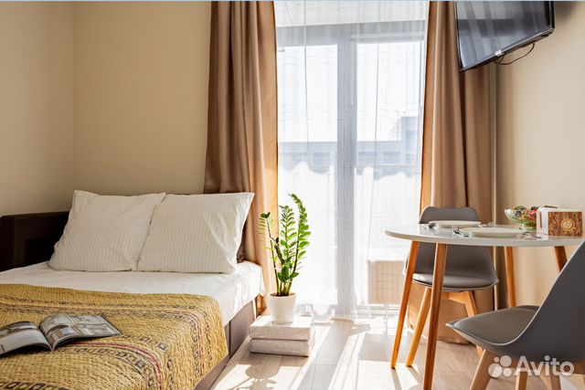 

Квартира-студия, 24 м², 1 кровать