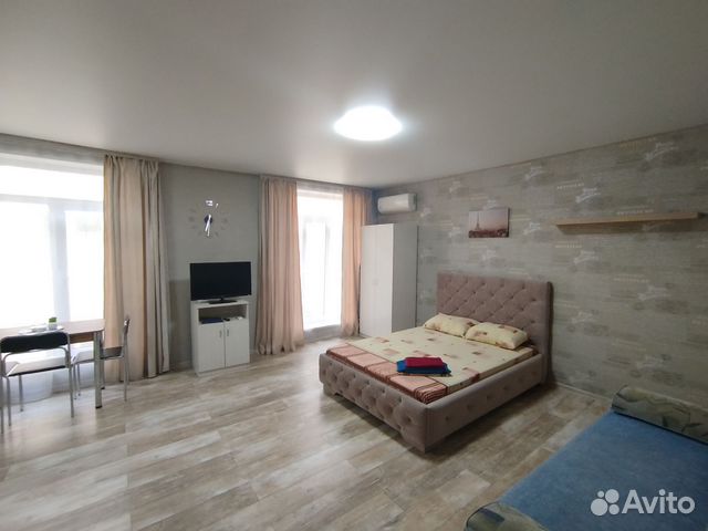 

Квартира-студия, 34 м², 2 кровати