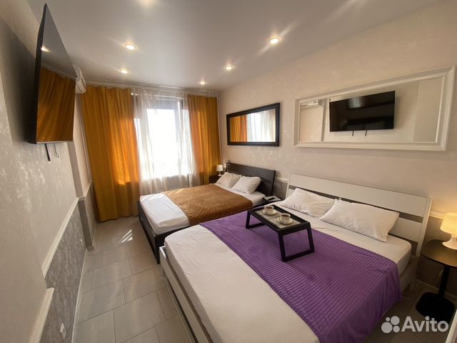 

1-к. квартира, 35 м², 3 кровати