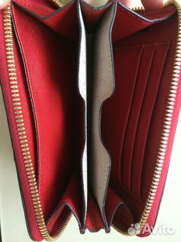 Клатч-кошелёк Michael Kors Red Saffiano Клатч-кошелёк Michael Kors Red Saffiano